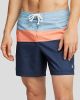 Block Stripe Swim Trunks