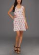 Button Front Polka Dot Dress