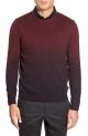 'Holaday' Modern Slim Fit Ombré Crewneck Sweater