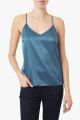 Cami Racertank In Dark Teal