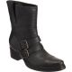 Cap Toe Moto Ankle Boot