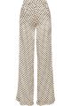 Capote polka-dot silk-charmeuse wide-leg pants