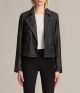 Cargo Leather Biker Jacket