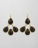 Carlone Earrings, Black Onyx							