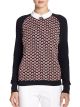 Carmine Crochet Collared Sweater