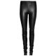 CAROLYN CROC-EFFECT LEATHER LEGGINGS