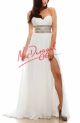 Cassandra Stone Strapless Gown
