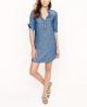 Chambray Shirtdress