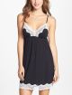 'Charolette' Lace Trim Chemise