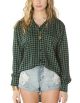 Checkered Blouse in Green