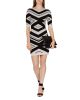 Chevron Stripe Knit Dress