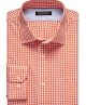 Classic-Fit Non-Iron Orange Gingham Shirt
