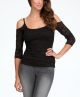 Cold Shoulder Sleeve Top