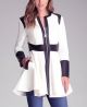 Colorblock Trench Coat
