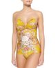Confetti Floral-Print One-Piece Swimsuit
