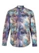 Cosmic Print Long Sleeve Shirt