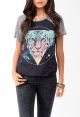 Cosmic Tiger Raglan Tee