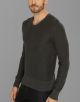 Cotton Linen V-Neck Sweater