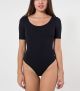 Cotton Spandex Jersey Short Sleeve T-Shirt Leotard