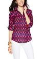 Cotton Voile Diamond Ikat Tunic