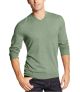 Cotton-Cashmere-Blend V-Neck Sweater