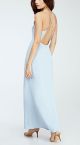 Crisscross Cutout-Back Maxi Dress