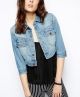 Cropped Denim Jacket