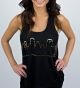 Dallas Gold Foil Tank