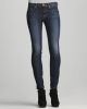 Dark Vintage Skinny Jeans 						  				