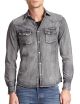 Dark Wash Denim Sportshirt