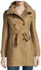 Daylesmoore Wool-Blend Zip-Pocket Trench Coat