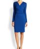 Dayna Jersey Faux-Wrap Dress