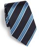 Diagonal Stripe Shadow Silk Tie