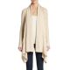 Draped Wool/Cashmere Cardigan