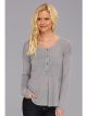 Drapey Rib Henley