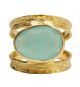 Ellis Aqua Chalcedony Ring
