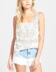 Embellished Crochet Tank