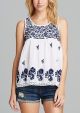 Embroidered Tank
