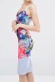 Emore Bodycon Dress in Focus Bouquet Prin