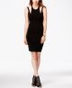 Euro Embellished Cutout Sheath Dress
