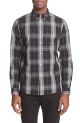 Extra Trim Fit Plaid Sport Shirt