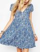 Floral Babydoll Dress