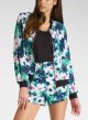 Floral Bomber Jacket