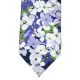 Floral Print Silk Tie