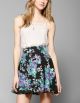 Floral Skater Skirt