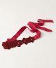 Flourished Scarlet Sash Belt