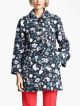 Flower & Butterfly Print Coat