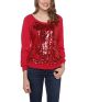 French Terry Sequined Sweatshirt