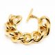 Gold Chain Link Bracelet