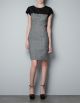 Gray Combined Lace Dress